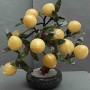 Decorative Tree Sculpture from Natural Stones Onyx Marble Jade 40mm+ flexible ~, length 25cm+
