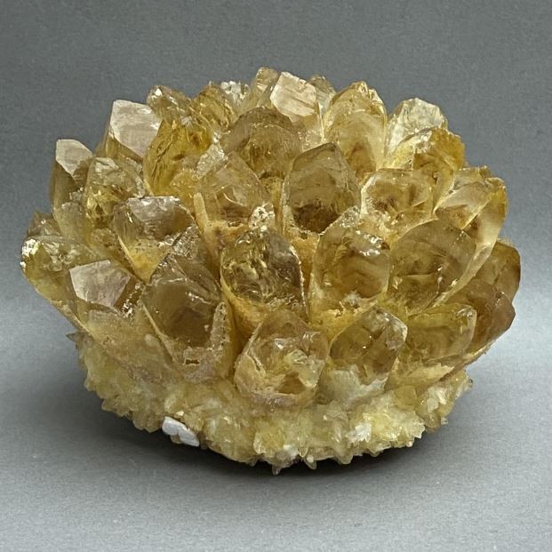 Souvenir Druze Honey Citrine 110×75mm±, weight 944g. (per 100g)