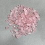 Natural Pink Quartz Chip without hole 6-16×4-8mm+- (per 100g+-)