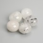 Rutilated quartz Hairy (Tumbled) 24-33x18-25mm (+-) packaged 100g (Price per 100 g)