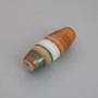 Bead Insertion from natural Agate 29–34×10–11 mm (assortment sizes)