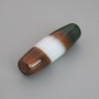 Bead Inlay, Agate natural stone, 30-32×7.5–10mm± (assorted sizes) per 1 piece