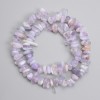 Sapphirein faceted beads on thread 39 cm long