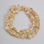 Citrine Beads 8-14×4-10, 5mm+-, thread length 39cm±