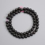 Garnet Beads smooth ball 7mm +-, on a thread length 38cm+-