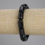 Agate Cylinder Bracelet, diameter 14×10mm ±, length 18cm ± stretch