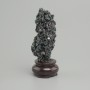 Decorative raw chalcopyrite stone on a stand 110×40 mm ± (assorted sizes)