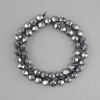 Terahertz Beads, Faceted, 8mm diameter ±, thread length 39cm ±
