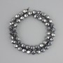 Terahertz Beads, Faceted, 8mm diameter ±, thread length 39cm ±