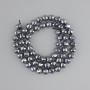 Terahertz Beads Faceted Round Crystal, 6mm diameter, 38cm on thread