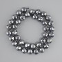 Terahertz Beads, Faceted Round 8mm, 38cm+/- on a thread
