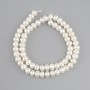 Freshwater Pearls Beads, diameter 6-7×4, 5-5, 5mm+-, length 35cm+-, on thread