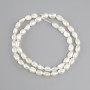 Freshwater Pearls Beads, diameter 8-8.5×4-5mm±, thread length 37cm±