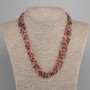 Multi‑row Turquoise? Wait: Turmaline not turquoise. English: Multi‑row tasselled? No, it's bead necklace: 