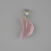 Pendant Crescent Cat's Eye 23×13mm±, pendant length about 28mm±