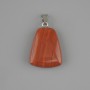 Red Jasper Teardrop Pendant 17×21mm ±, pendant length 30mm ±