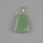 Jade Necklace Pendant in a Teardrop/T trapezium 17×21mm, length 30mm