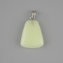 Onyx Pendant (green glow) Trapezoid 17x21mm+-, length 30mm+-