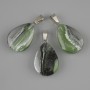 Droplet Pendant (clear resin) 25x18x35mm+