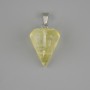 Pendant Pendulum Toned Glass 21x14x30mm+
