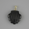 Pendant Shell Agate 22x22xmm+-, length 30mm+-