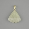 Shell Pendant Jadeite 20×20×mm+-, length 28mm+-