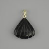 Pendant Shell Agate 20×20×mm+-, length 28mm+