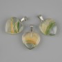 Heart Pendant (clear resin) 21×21×30mm+