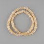 Citrine Beads Cube 5×5 mm on Thread 38cm