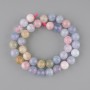 Morganite Beads Smooth Round 10mm on Thread 38cm+/-