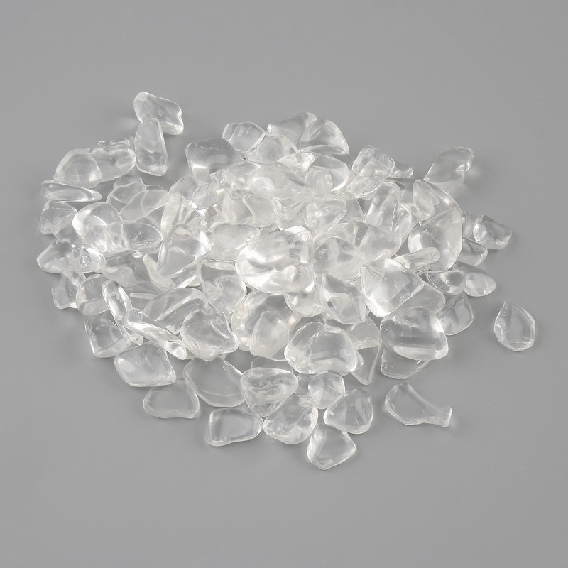 Natural Mountain Crystal Chip Without Hole 9-18×7-13mm+- packaged 100g (per 100g+-)
