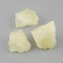Treated quartz raw souvenir stone 35–49×22–36 mm ± packaged 100 g (Price per 100 g)
