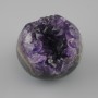 Price per 100g! Souvenir sphere natural stone Amethyst with geode, diameter 60-80mm±, assorted sizes, weight from 250g