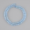 Faceted Topaz Beads, gemstone drilled grain, 5-5.5 mm diameter, 5x5 mm±, thread length 39 cm±