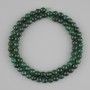 Chrysoprase Beads Faceted Round, 6mm Diameter ±, 41cm Length ± on Thread