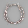 Freshwater Pearls Beads 4.5-5mm, natural, on a 36 cm strand