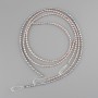 Freshwater pearl beads natural 4-4.5mm +-, length 38cm+