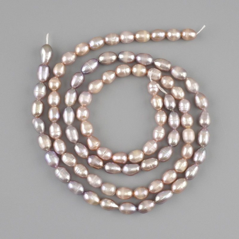 Natural freshwater pearls on a thread 34 cm