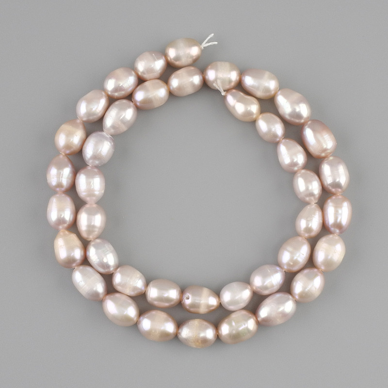 Natural freshwater pearls beads 8-11×6, 5-7mm+-, length 37cm+-