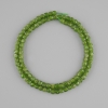 Diopside Beads Natural Stone Faceted Cube, diameter 3.5x3.5mm, length 39cm