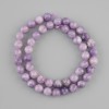 Leopedolite Beads faceted ball 8mm+-, length 36cm+