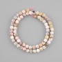 Opal Beads Faceted Cube 6x6mm, Length 38cm