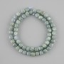 Jadeite Beads Faceted Cubes, 7x7mm, length 39cm