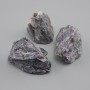Natural unpolished Amethyst stone, diameter 42-58×33-36×26-42mm± (assorted sizes) (Price per 100 g)