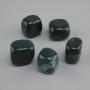 Natural Green Jasper Tumbled Stone, diameter 22-25×22-24×17-21mm± (assorted sizes) (Price per 100g)