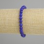 Bracelet Lapis Lazuli (unit) smooth bead, diameter 6mm+-, length 18cm+- stretch