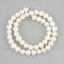 Freshwater Pearls Beads, diameter 8-9, 5×7, 5-8, 5mm ± on thread, length 36cm+