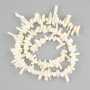 Coral Beads - Chip Needle Shape, diameter 5-20×2, 5-6mm ±, thread length 43cm ±