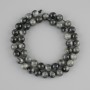 Obsidian Beads Smooth Ball 8.5 mm Ø, Length 39 cm