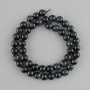 Natural Stone Tiger’s Eye Beads Smooth Round Bead 8mm Ø, 38cm Length